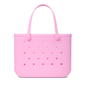 Original Bogg Bag - Cut Out Heart Pink Taffy