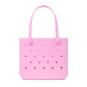 Baby Bogg Bag - Cut Out Heart Pink Taffy