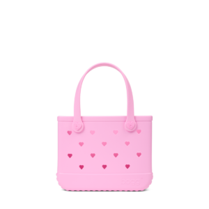 Bitty Bogg Bag - Cut Out Heart Pink Taffy