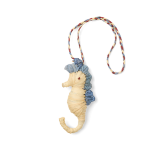 Bogg'd & Charmed  - Raffia Seahorse