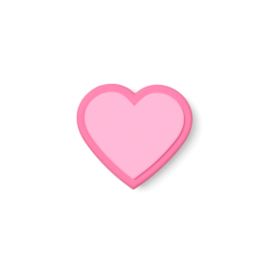 Bogg Bit - Pink Heart