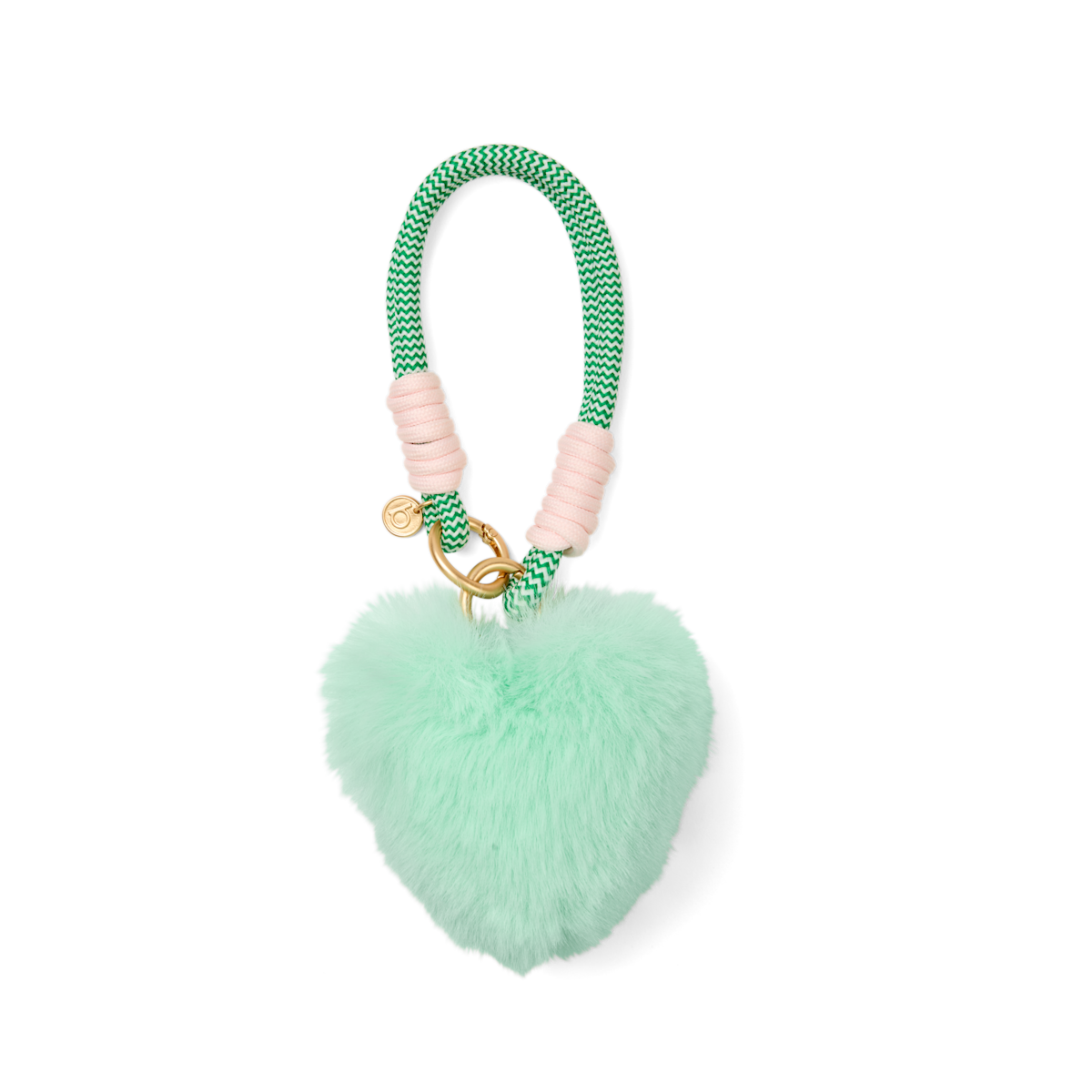 Bogg'd & Charmed - Green Heart Pouf