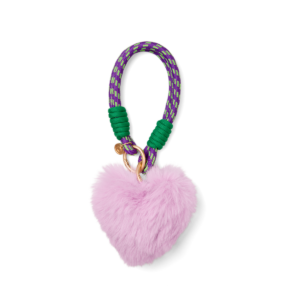 Bogg'd & Charmed  - Purple Heart Pouf