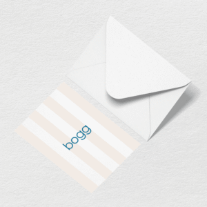 Bogg Stripes Greeting Card
