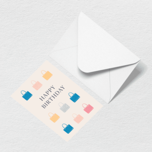 Happy Birthday Totes Greeting Card