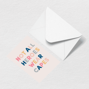 Heroes Greeting Card