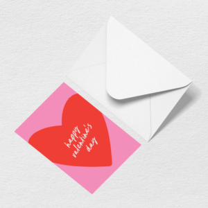 Happy Valentine's Day Greeting Card